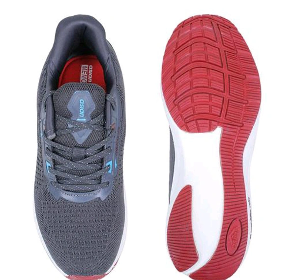 Asian  ASIAN Men's INNOVA-04 Grey Sports Running Walking & Gym LIghtWeight Stylish Shoes for Boys & Men - Gray, IND 6
