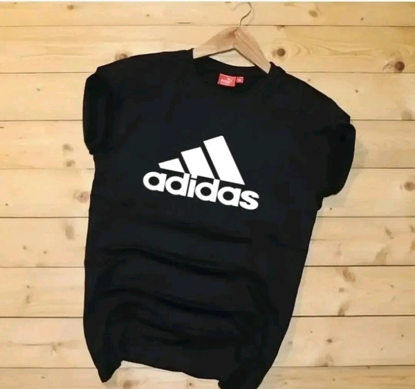 Adidas  Mens Stylish T-Shirt - Black, L