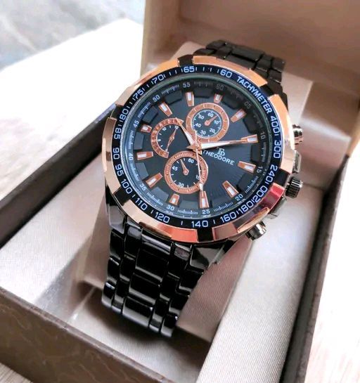 Name Trendy Metal Wrist Watches