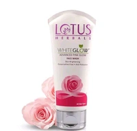 Lotus Herbals Whiteglow Advanced Pink Glow Brightening Face Wash | Skin Brightening | Sulphate Free | Anti-Pollution | For All Skin Types | 100g Pack OF 2