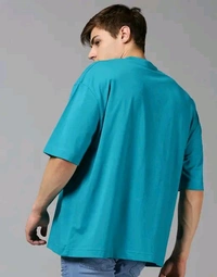 UrGear Men's Printed Round Tshirts - Blue, S