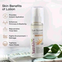 Nutriglow Set of 2 Sunscreen Fairness Lotion SPF 40 PA+++, UVA and UVB Rays Protection, For All Skin Types 120ml Each