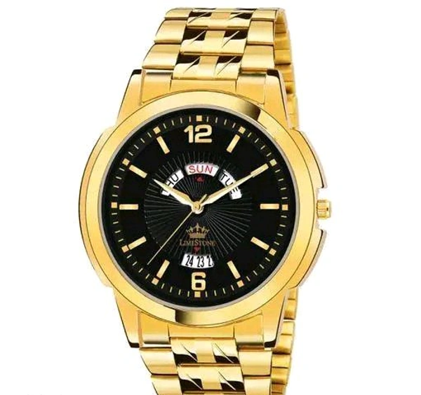 Lime Stone LIMESTONE Stylish Men's Watch - Black