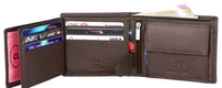 Trendy WildHorn Green RFID Protected 100% Genuine Leather Wallet for Men? - Mai Tai