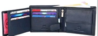 Trendy WildHorn Green RFID Protected 100% Genuine Leather Wallet for Men? - Blue