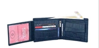 Wildhorn WildHorn® RFID Protected 100% Genuine Leather Wallet for Men  - Blue