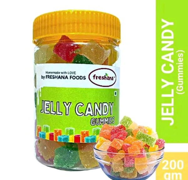 Freshana Jelly Candy 200G Sugar Coated Soft Colourful Jelly Bites