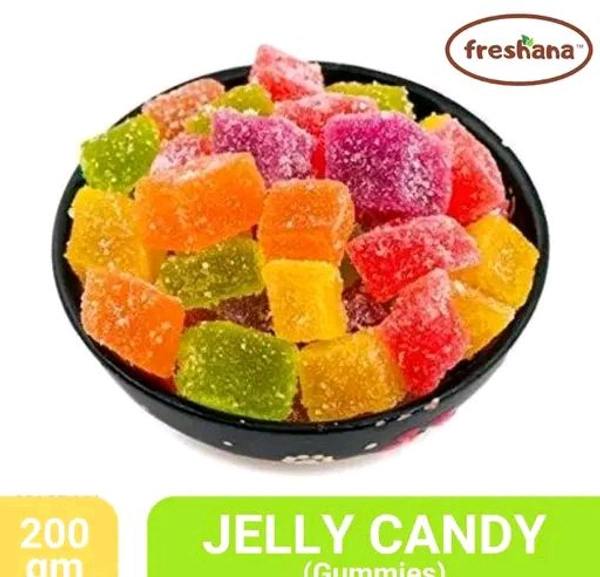 Freshana Jelly Candy 200G Sugar Coated Soft Colourful Jelly Bites