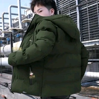 BOMBER JACKET - Green, L