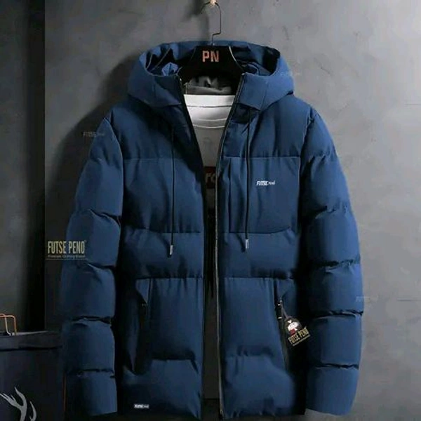 BOMBER JACKET - Blue, S