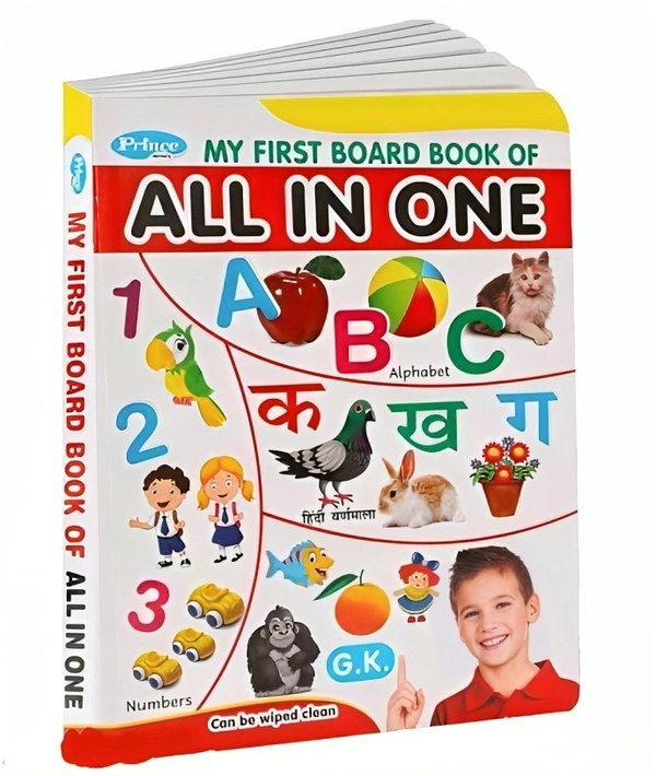 All-in-One English-Hindi Board Book