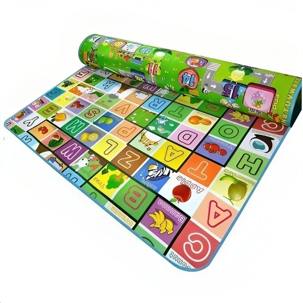 Multi-Colored Reversible Baby Play Mat