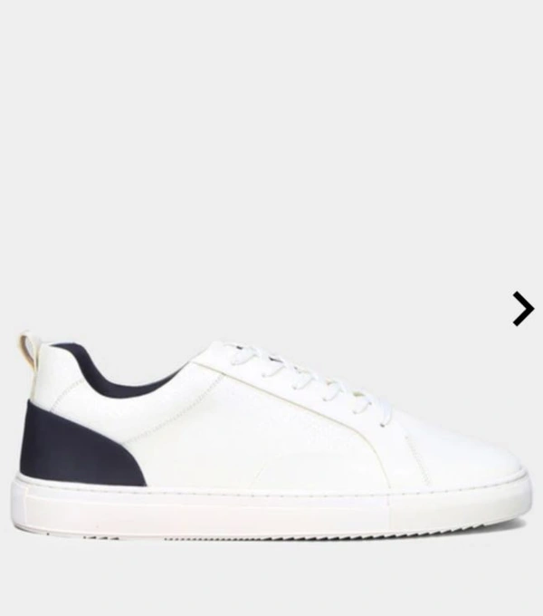 Men Lace-Up Sneakers  - White, 6
