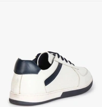 Low Top Lace-Up Shoes  - White, 6
