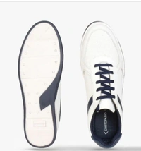 Low Top Lace-Up Shoes  - White, 6