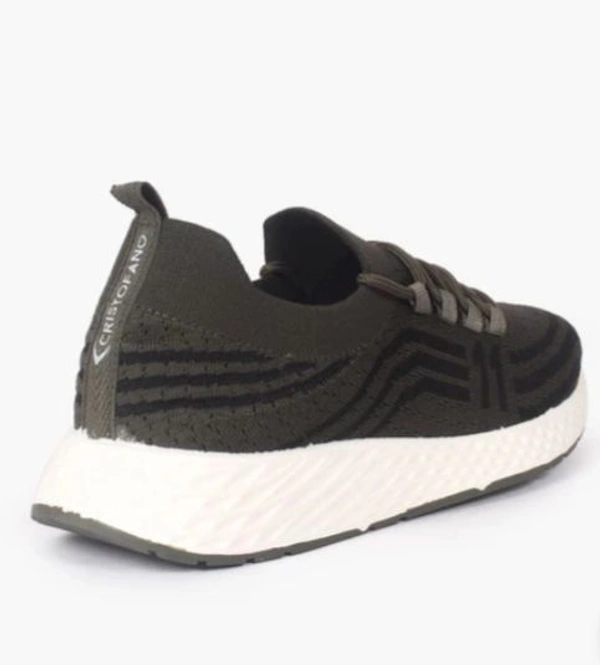 Men Low Top Lace- Up Shoes  - Black, 7