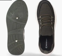 Men Low Top Lace- Up Shoes  - Black, 8
