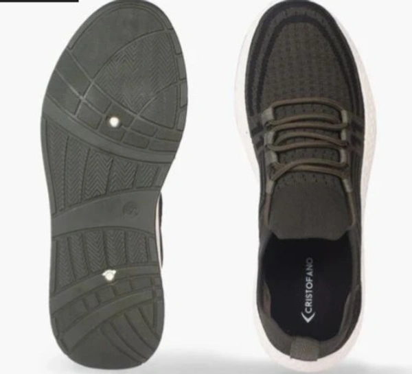 Men Low Top Lace- Up Shoes  - Black, 8