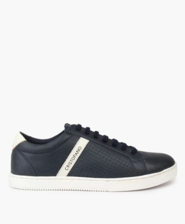 Lace Up Casual Shoes  - Navy Blue, 7