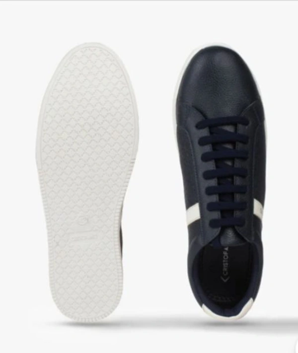 Lace Up Casual Shoes  - Navy Blue, 7