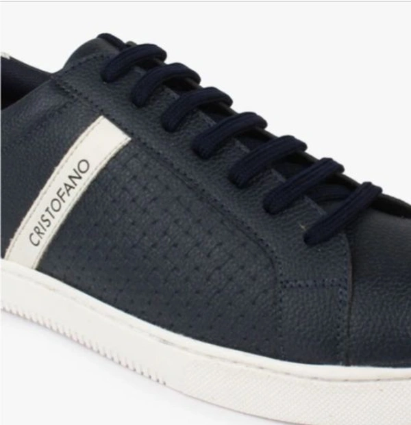 Lace Up Casual Shoes  - Navy Blue, 7