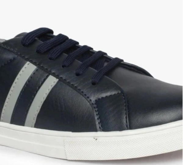 Laced Up Casual Shoes  - Black, 7