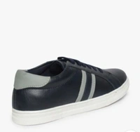 Laced Up Casual Shoes  - Navy Blue, 9