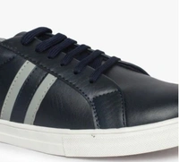 Laced Up Casual Shoes  - Navy Blue, 9