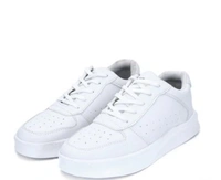 Men Low Top Sneakers  - White, 7
