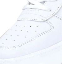 Men Low Top Sneakers  - White, 7