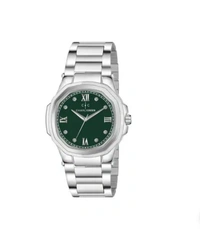 CHARLIEKEENCC-GSQ020-GRN-CH Men Round-Dial Analogue Watch - Cyprus, OS
