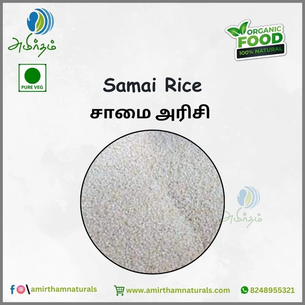 Samai Rice (Little Millet) – High Fiber, Diabetic-Friendly Superfood