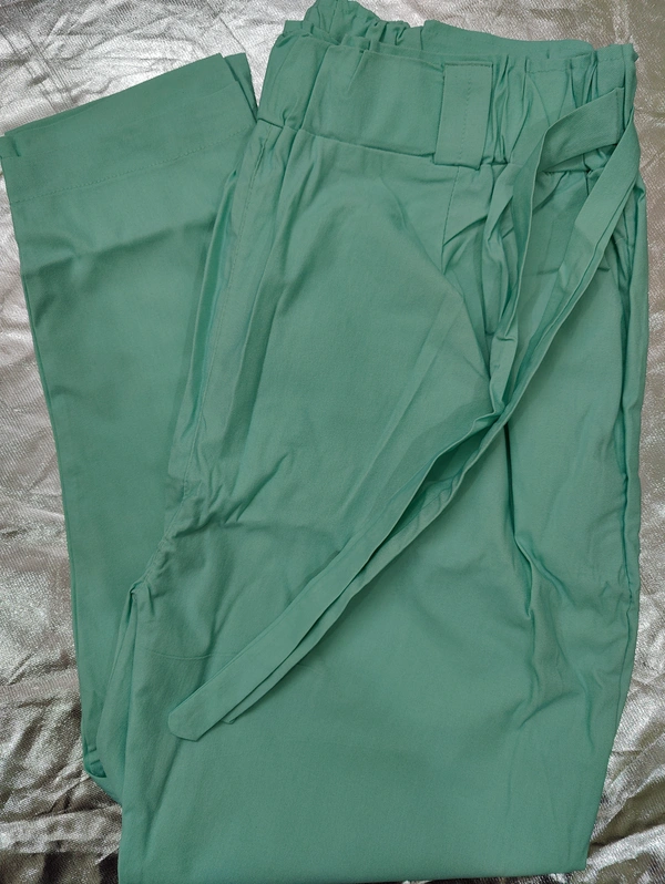 Stretch Cotton Straight Pants Size XXL
