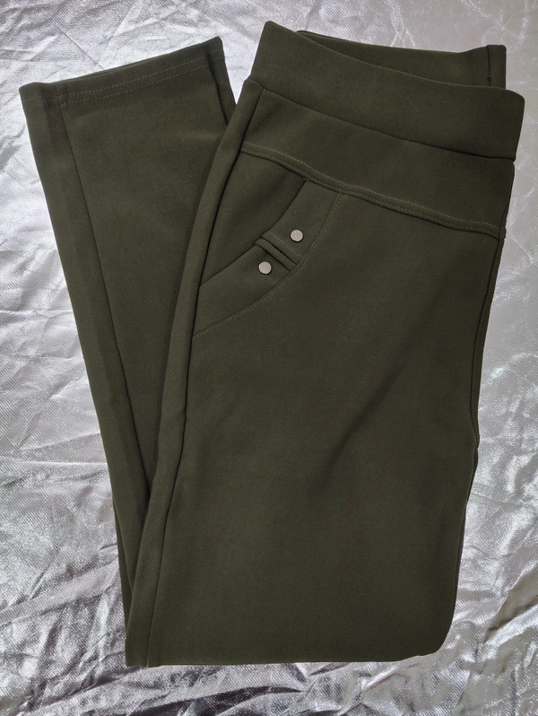 Stretch Jeggings Single Colors Size 28-50 Ankle Length