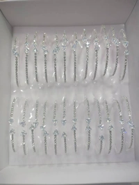 KADA FREE SIZE FULL STONE BRACELET 101SKU : AD KADA ROSE Silver 2 Pics  - Gold, Free Size