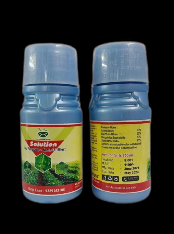 SOLUTION (liquid Fungicide) - Black, 100ml