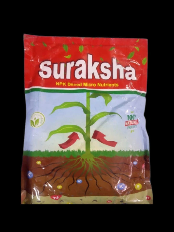 SURAKSHA (NPK based mix micronutrients Fartilizer) - Green, 1 Kg