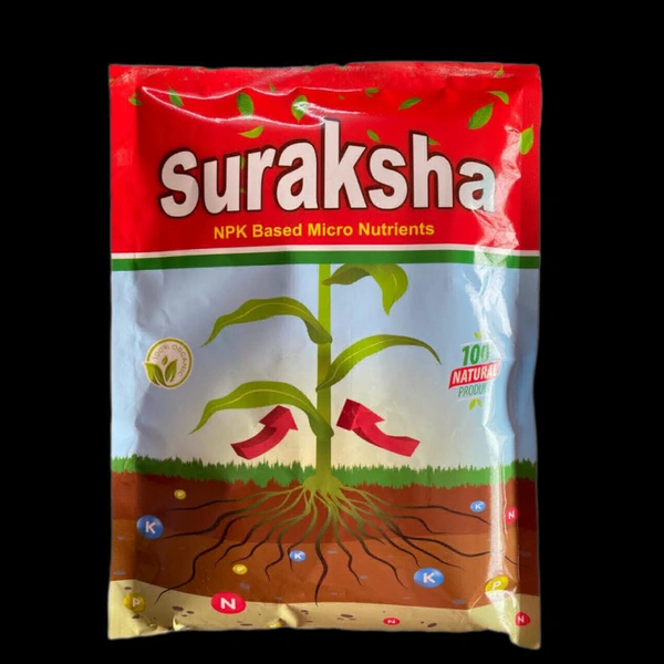 SURAKSHA (NPK based mix micronutrients Fartilizer) - Green, 1 Kg