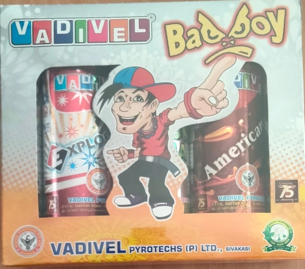 BAD BOY TIN - 1 Box 3 Pieces
