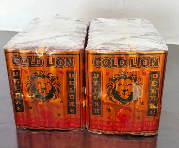 4 In GOLD LION - 1 Pkt 5 Pieces