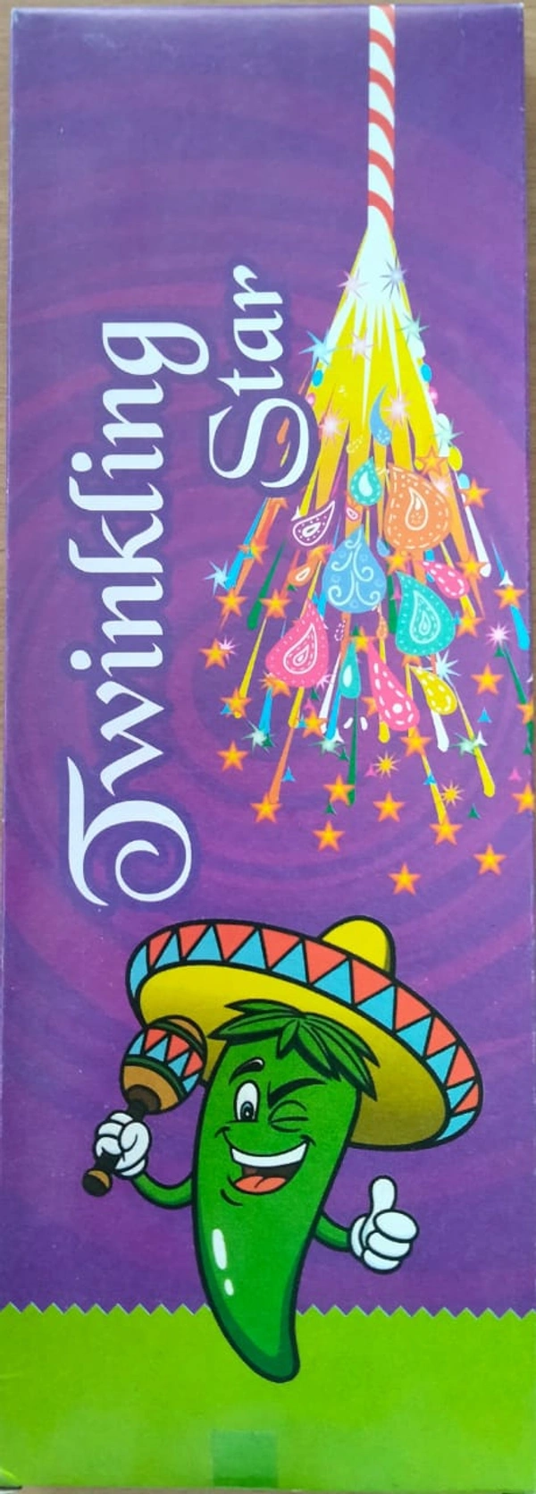 4 Feet TWINKLING STAR  - 1 Box 10 Pieces