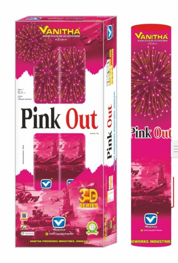 PINK OUT 3D SERIES  - 2 Piece Bigger One