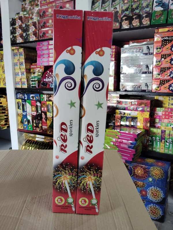 30 CM RED COLOUR  - 1Box 5 Pieces
