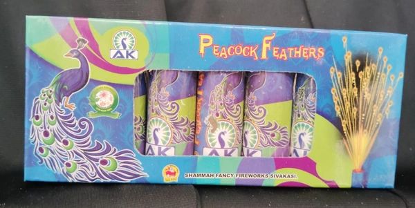 PEACOCK FEATHER (5 PIECE) - 1 Box