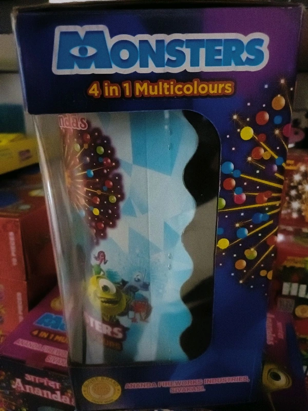 Monster 4 In One Multicolour 