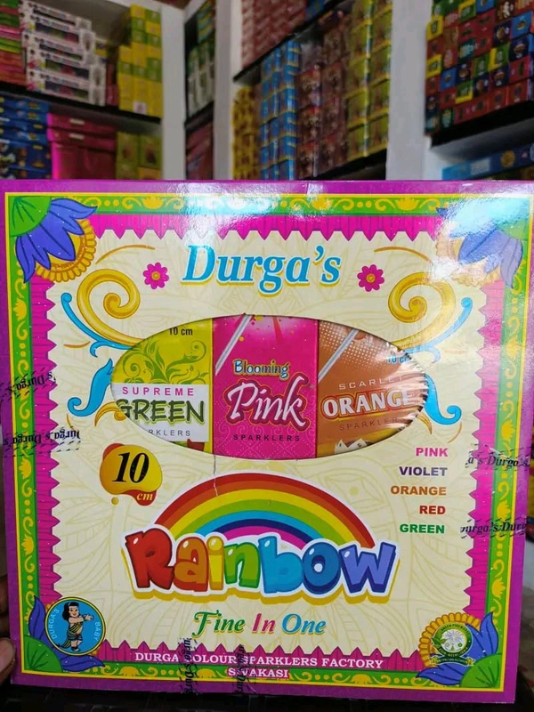 10 Cm Rainbow 5 Box 