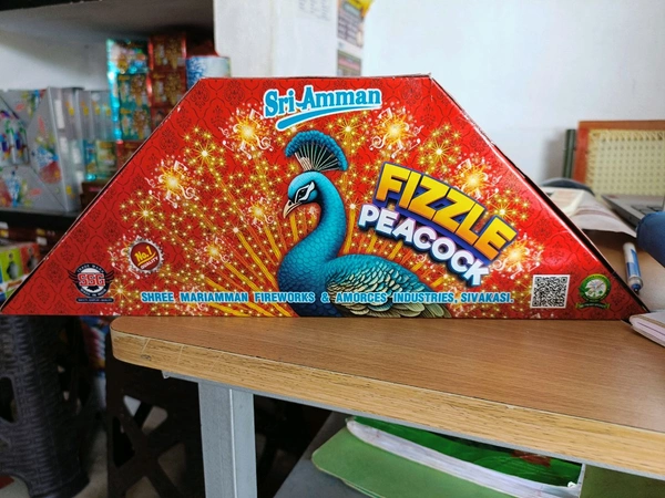 Peacock 4 Colour 3 Gun