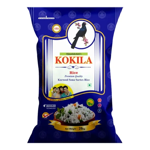 Varalakshmi's Sri Kokila Rice - 26 Kgs
