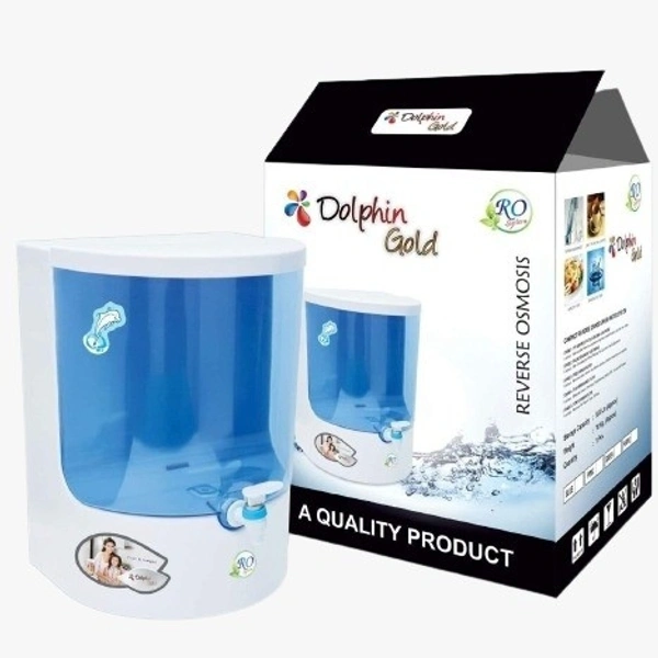 Dolphin Gold+ RO + Alkaline Ro + Tds Water Purifier - Black
