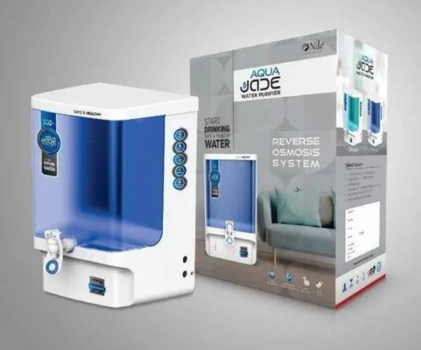 Aqua Jade Premium RO Water Purifier For Home with Active Copper + RO, RO Water Filter System for home 10 Ltrs, 8 Stage - Ocean Green